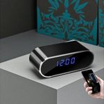 product_image_name-Generic-Wireless Table Clock IR Night Vision Mini Dvr App Remote 1080P Wifi Camera-2