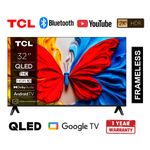 32S5K 32" QLED Full HD Smart Google TV - HDR 10, Dolby Audio, Frameless Design