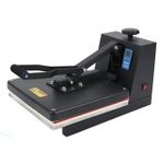product_image_name-Generic-38*38 Flat Manual Operate Ironing Press Heat Press Machine for T-Shirts Clothing Personalized Custom Digital Flatbed Transfer-1