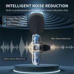 product_image_name-Generic-TECHMASTERS K9 2.4GHz Wireless Lavalier Microphone for Live Vlog Video Recording Interviews-3