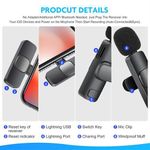 product_image_name-Generic-TECHMASTERS K9 2.4GHz Wireless Lavalier Microphone for Live Vlog Video Recording Interviews-7