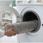 product_image_name-Un Branded-Grey flocking bathroom mat-2