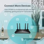 product_image_name-TP Link-AX1500 Wireless OFDMA And MU-MIMO Wi-Fi 6 Router - TL-ARCHER AX10-3