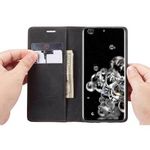 product_image_name-Generic-Caseme Wallet Black Retro Leather Flip All-Round Protection Cover Case For Samsung Galaxy S20+ (Galaxy S20 Plus)-2