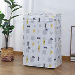 product_image_name-Generic- Waterproof Front Load Washing Machine Cover/Dust Proof-5