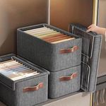 product_image_name-Generic-Collapsible Fabric Organizer With A Cover / Storage Basket-3