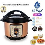 Nunix Multi-Functional PC-77 Electric Pressure Cooker/ Rice Cooker