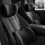 product_image_name-Generic-Universal Car Lumbar Support & Neck Rest Cushion Set – Orthopedic Memory Foam-1