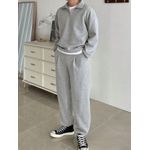product_image_name-Fashion-Women’s Light Grey Sweatpants with Drawstring-3