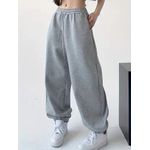 product_image_name-Fashion-Women’s Light Grey Sweatpants with Drawstring-5