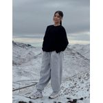 product_image_name-Fashion-Women’s Light Grey Sweatpants with Drawstring-6