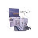 product_image_name-Generic-Universal Travel Power Adaptor Plug- 2 Usb Ports-1