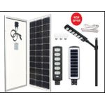 Sunlight Solar 400 Watts solar panel All weather +300 Watts solar street lights +Extension +3 DC bulbb
