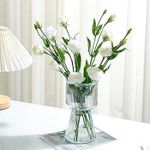 Round-Based Glass Flower Vase 17cm-offer!!!!