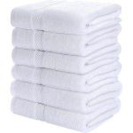 Large White towel Size 90x165cm