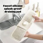 product_image_name-Generic-2 In 1 Faucet Silicon Splash Guard Protector Drip Catcher Soap Dish-2