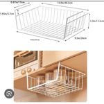 product_image_name-Generic-Under Shelf Mesh Storage Rack-3