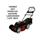 Premier Strong engine  Gas self-propelled Mower,180cc Gasoline Push Mower, 4-Stroke Single-Cylinder Engine,Adjustable Heights, with Bagger