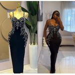 product_image_name-Fashion-Fancy Bodycon Sleeveless Dress/Dinner Dress-Black-2