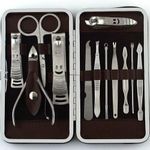 product_image_name-Generic-Beauty Nails Manicure Set & Pedicure Nail Kit -Stainless Steel/Silver-1