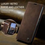 product_image_name-Generic-CaseMe Luxury Edition Retro Leather Wallet Case for Samsung A12 – Stylish PU Leather, Card Slots, Zipper Storage & Magnetic Flap-3