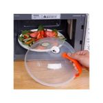 Microwave Food Cover with Steam Vents – BPA-Free Splatter Guard for Microwave Cooking Heat-Resistant and Dishwasher