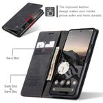 product_image_name-Caseme-Wallet Black Retro Leather Flip All-Round Protection Cover Case for Google Pixel 9-5