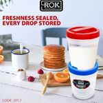 Rok Sugar and tea container 2pcs