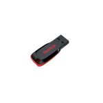 Sandisk Cruzer Blade Flash Disk - 16GB - Black & Red