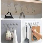 product_image_name-Generic-5-in-1 Strong Adhesive Wall Hooks – Transparent Multi-Purpose Door & Wall Hangers-1