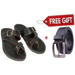 product_image_name-PHOELIX FASHIONS-Elegant Ethiopian Leather Sandals + FREE Pure Leather Belt-1