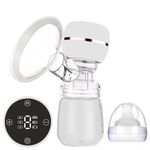 product_image_name-Generic-Electric Breast Pumps, Portable Dual Breastfeeding Milk Pumps Pain-Free Strong Suction Power for Millk Collect and Breast Massage, 3 Modes 9 Levels-1