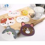 product_image_name-Generic-3pcs  Cup Pad Mats With Cat Designs-1