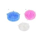 product_image_name-Generic-6PCs Reusable Microwave & Freezer Safe Silicone Food Covers-3