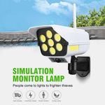 product_image_name-TNTORCH-Solar Powered Fake Security CCTV Surveillance System With PIR Motion Sensor Detection Light-3