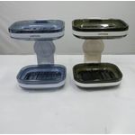 product_image_name-Generic-Self Draining Self adhesive Double Layer Soap Dish Holder For bathroom,Kitchen-4