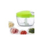product_image_name-Generic-Manual spin cutter Food Chopper ,Easy Pull Food Processor Vegetable Chopper/Salad/Garlics for Salsa/Pesto/Onions(450ml)-3