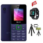 VILLAON V5606 Feature Phone - DUAL SIM + swatch + Tripod - Blue