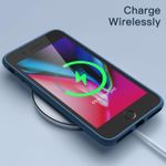 product_image_name-Generic-Soft Silicone Slim Fit Cover Anti-Scratch Shockproof Case for Apple iPhone 7 Plus - Blue-4