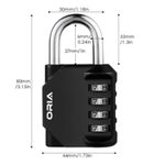 product_image_name-Generic-Customizable 4-Digit Combination Padlocks for Extra Security-2