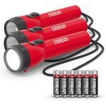 Eveready LED 3AAA Metal Flash Light