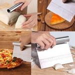 Stainless Steel Dough Pastry Scraper
