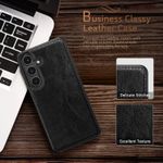 product_image_name-Generic-Black Full Flexible Classic PU Soft Leather Cover Case for Samsung Galaxy A55-2