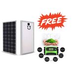Solarmax 10W Solar Panel All Weather Solar Panel + Free 10A Solar Charge Controller 