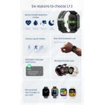 product_image_name-Generic-L13 Smart Watch Double Straps Sports Bluetooth Call Information Notification Touch Screen-5