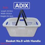 Adix  Basket   No 9 With Handle 