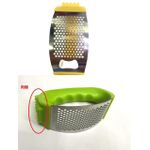 Green 2 in 1 manual garlic press