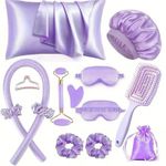 product_image_name-Generic-13pcs Satin Silk Beauty Sleep Set-2