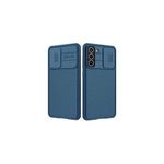 Nilkin camshield for samsung s21  fe blue