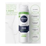 product_image_name-NIVEA MEN- Sensitive Shaving Foam Instant Protection – 200ml-2